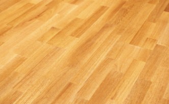 Hardwood flooring in a natural stain color.