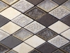 Decorative Tile Mosaic Backsplash - Close-up